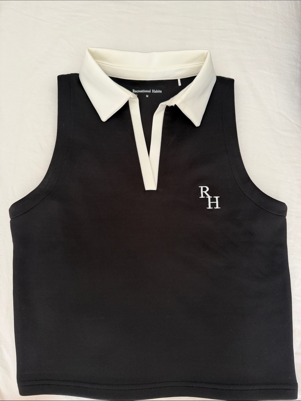 Recreational Habits golf sleeveless polo